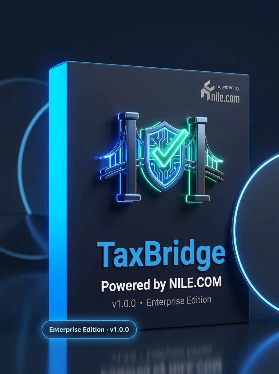 علبة منتج TaxBridge